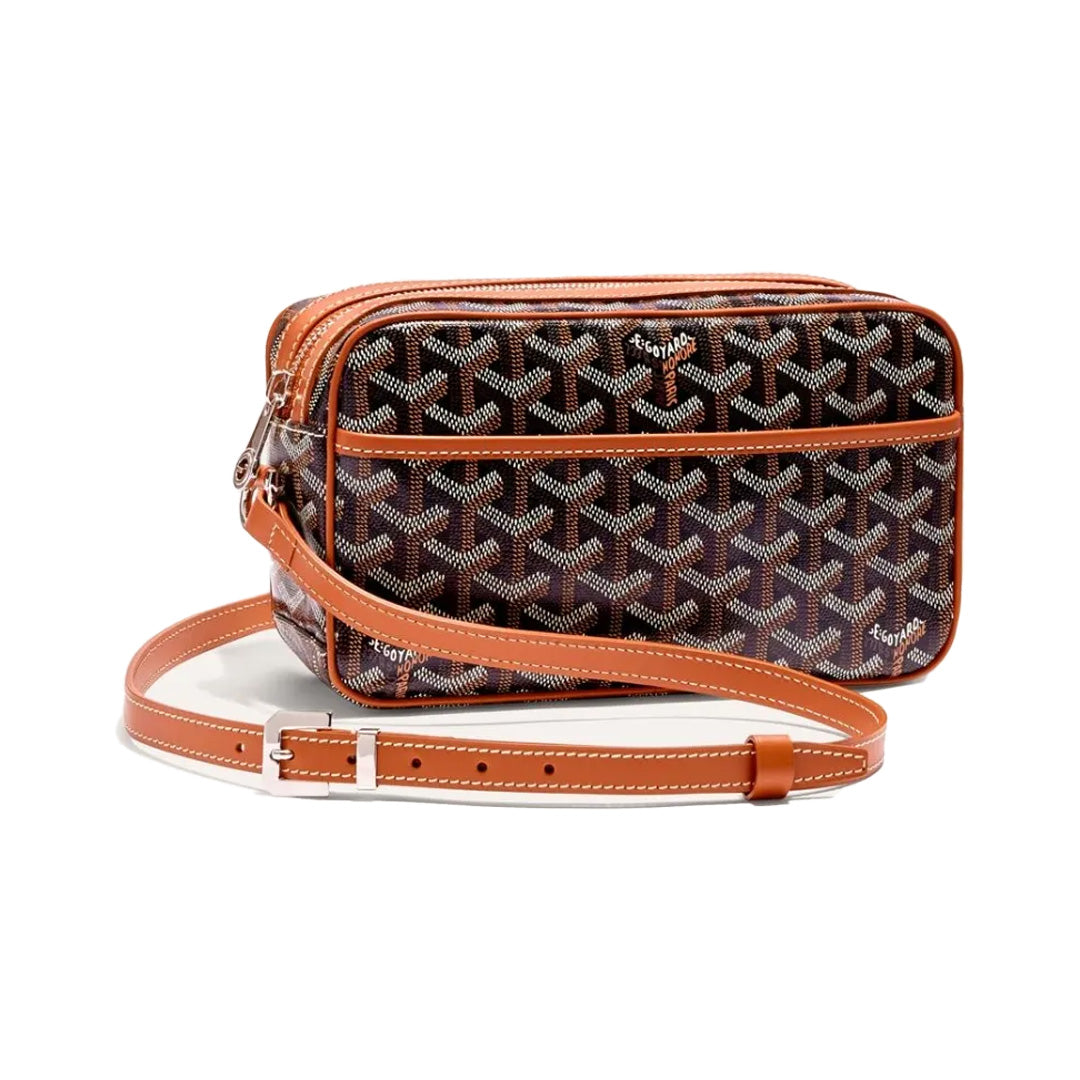 Goyard Cap Vert PM Shoulder Bag Brown Kenshi