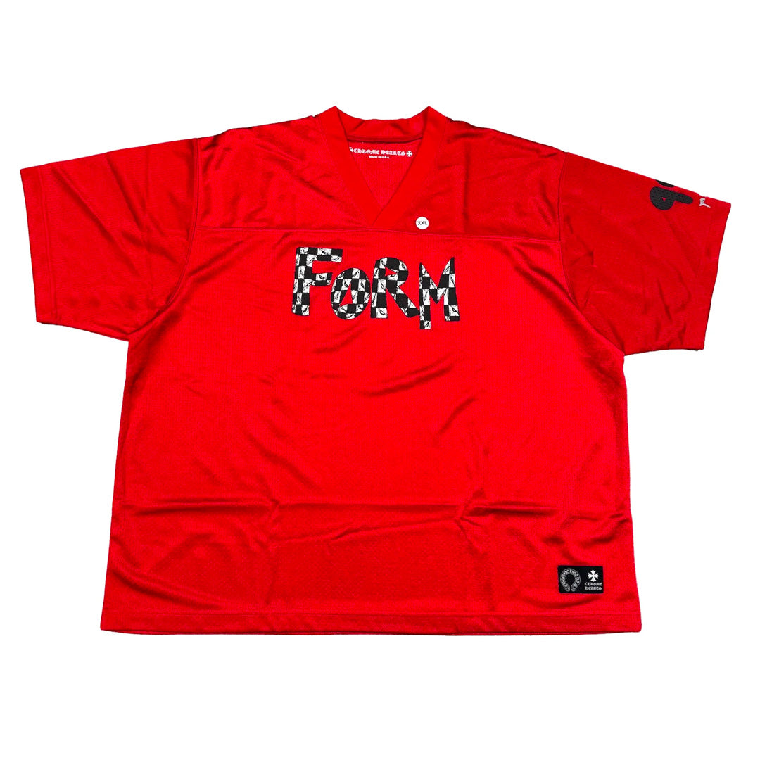 Chrome Hearts Matty Boy Sports Mesh Warm Up Jersey Red | Kenshi 