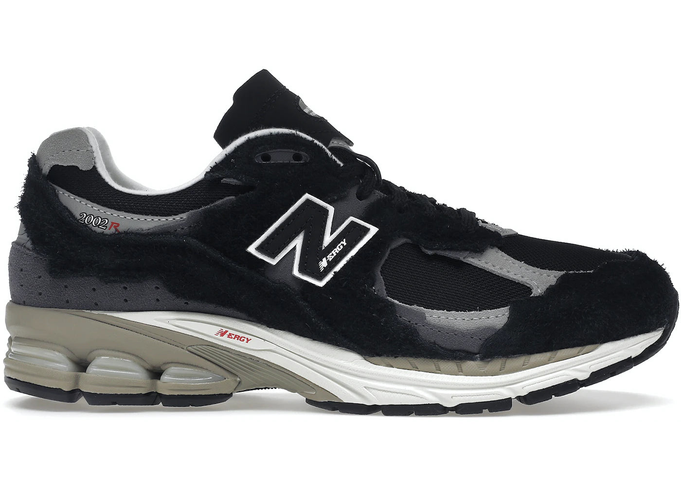 New Balance 2002R Protection Pack Black Grey | Kenshi Toronto