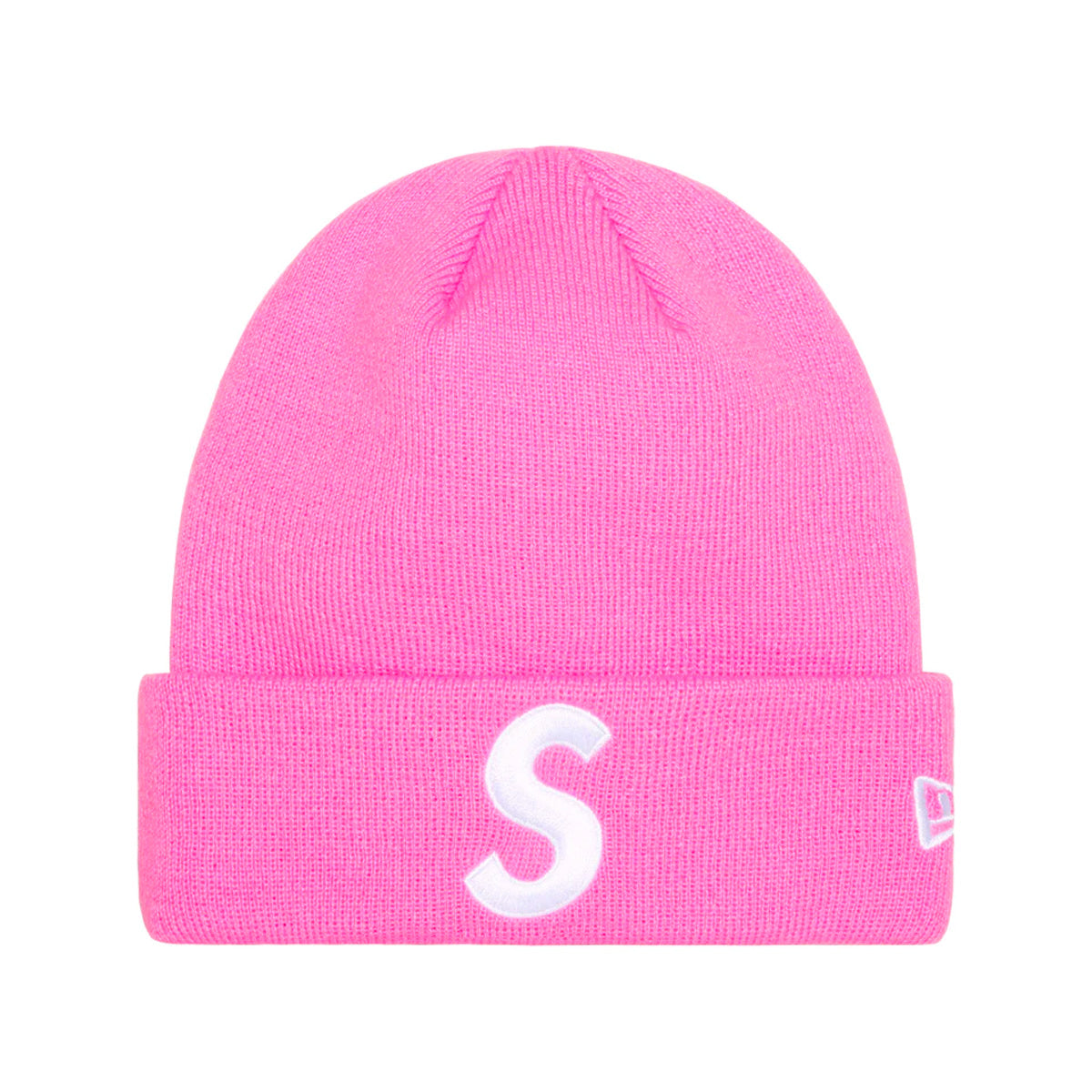 Supreme New Era S Logo Beanie Pink | Kenshi Toronto