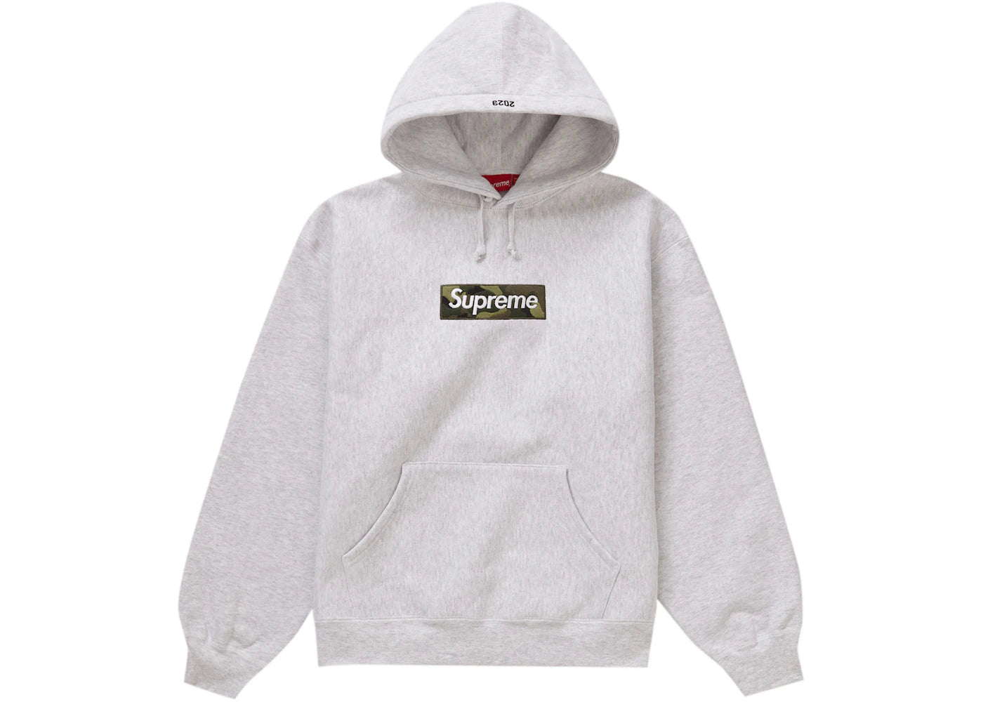 Supreme Box Logo Hooded Sweatshirt (FW23) Ash Grey | Kenshi Toronto