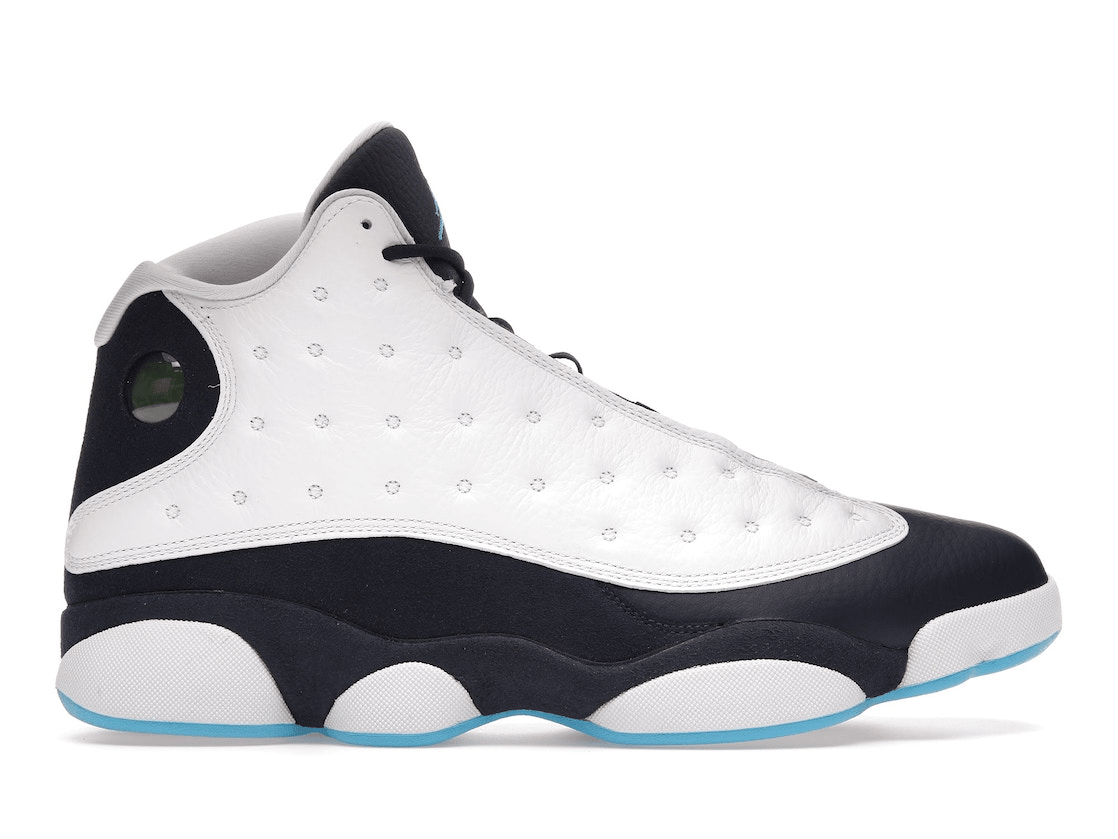 jordan 13 retro white obsidian powder blue