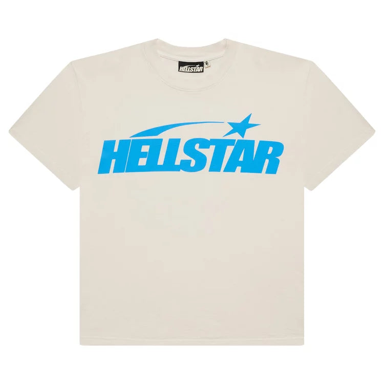 Hellstar Classic T-Shirt White/Blue