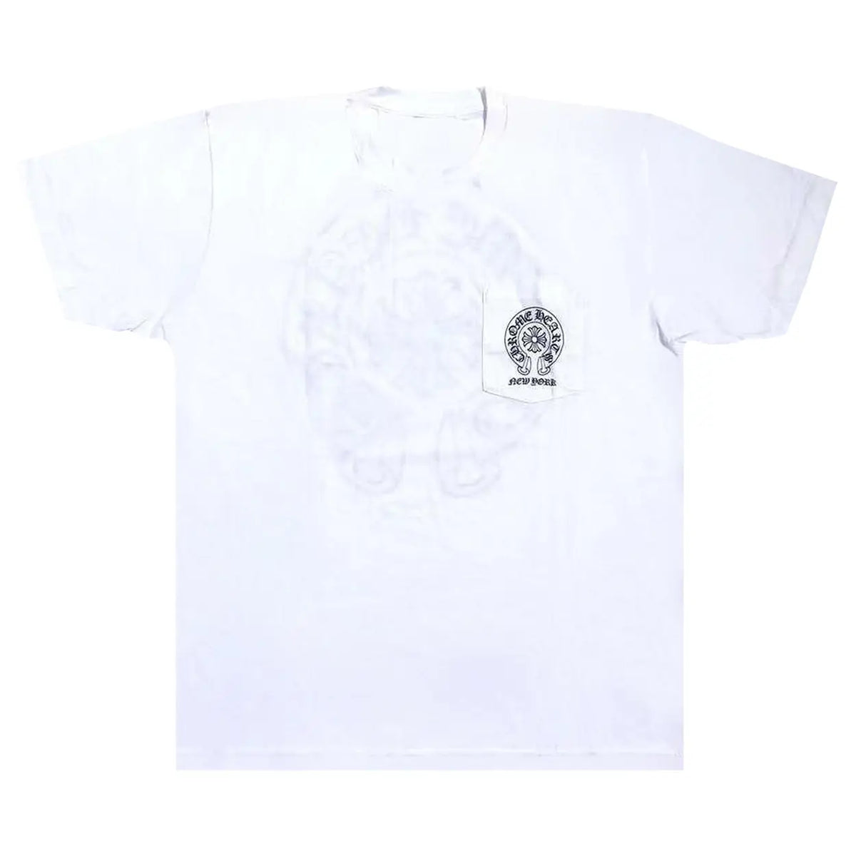 Chrome Hearts New York Horseshoe Exclusive T-Shirt White