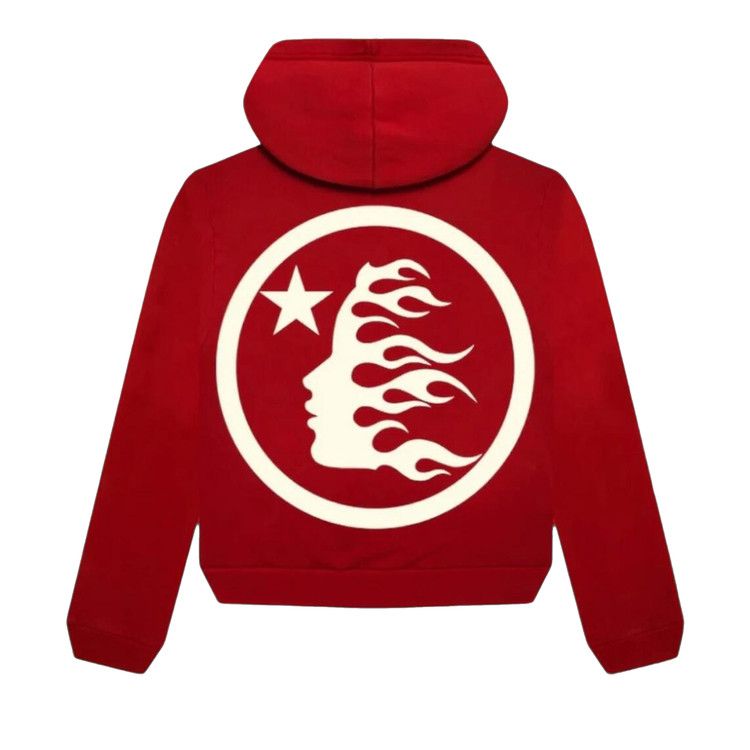 Hellstar Uniform Classic Logo Hoodie Red