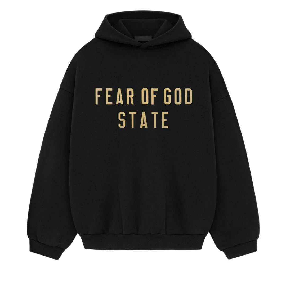 Fear of God Essentials State Collection Black Hoodie