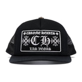 Chrome Hearts CH Las Vegas Trucker Hat Black