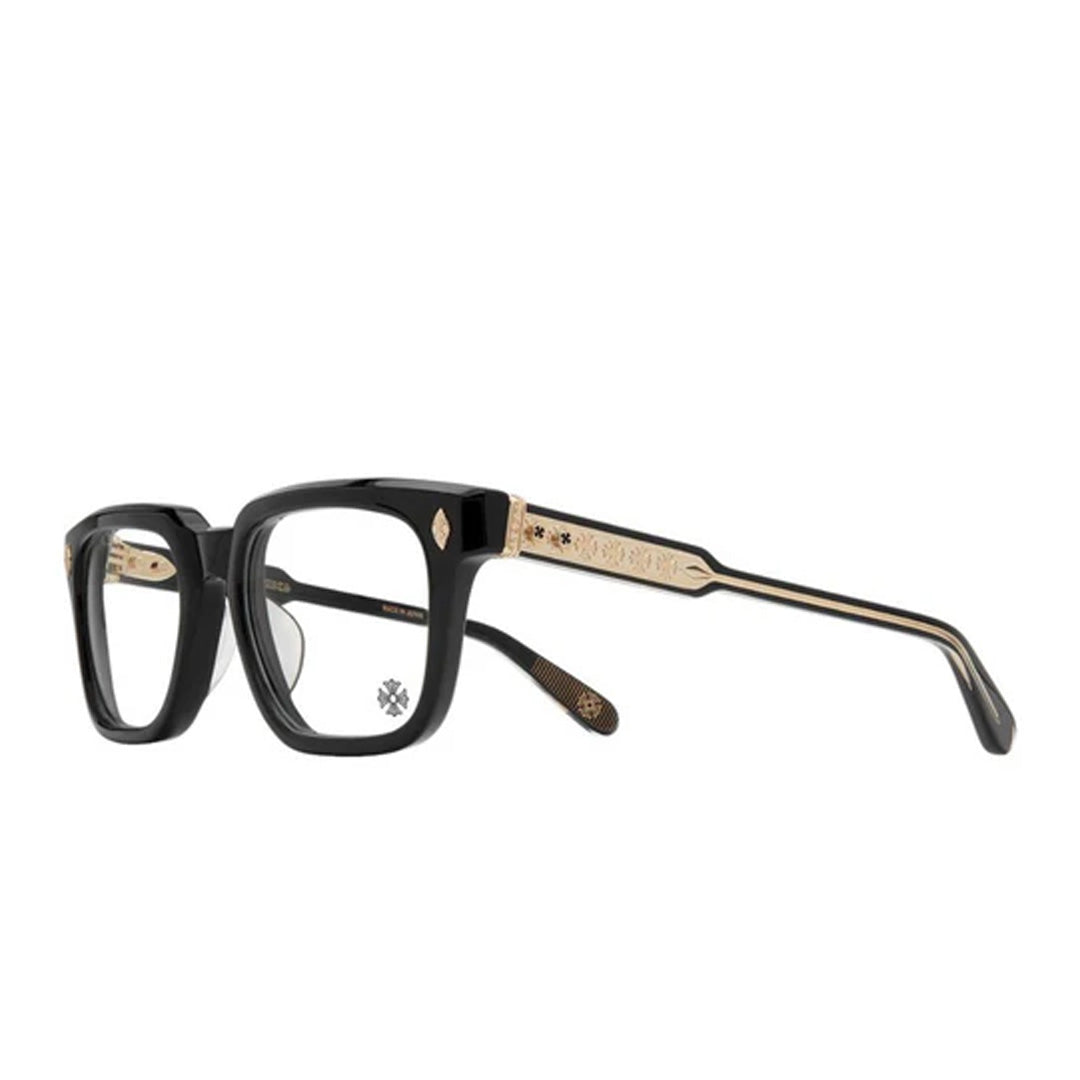 Chrome Hearts "Ambidixtrous" Black/Gold Glasses