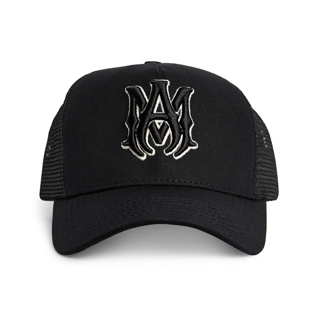 Amiri Logo MA Trucker Hat Black