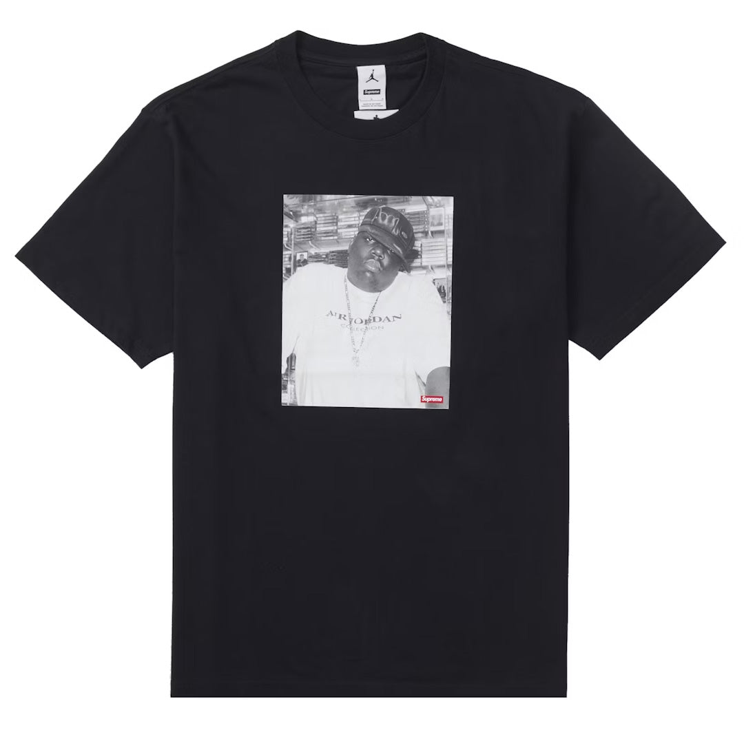 Supreme Jordan Biggie T-Shirt Black