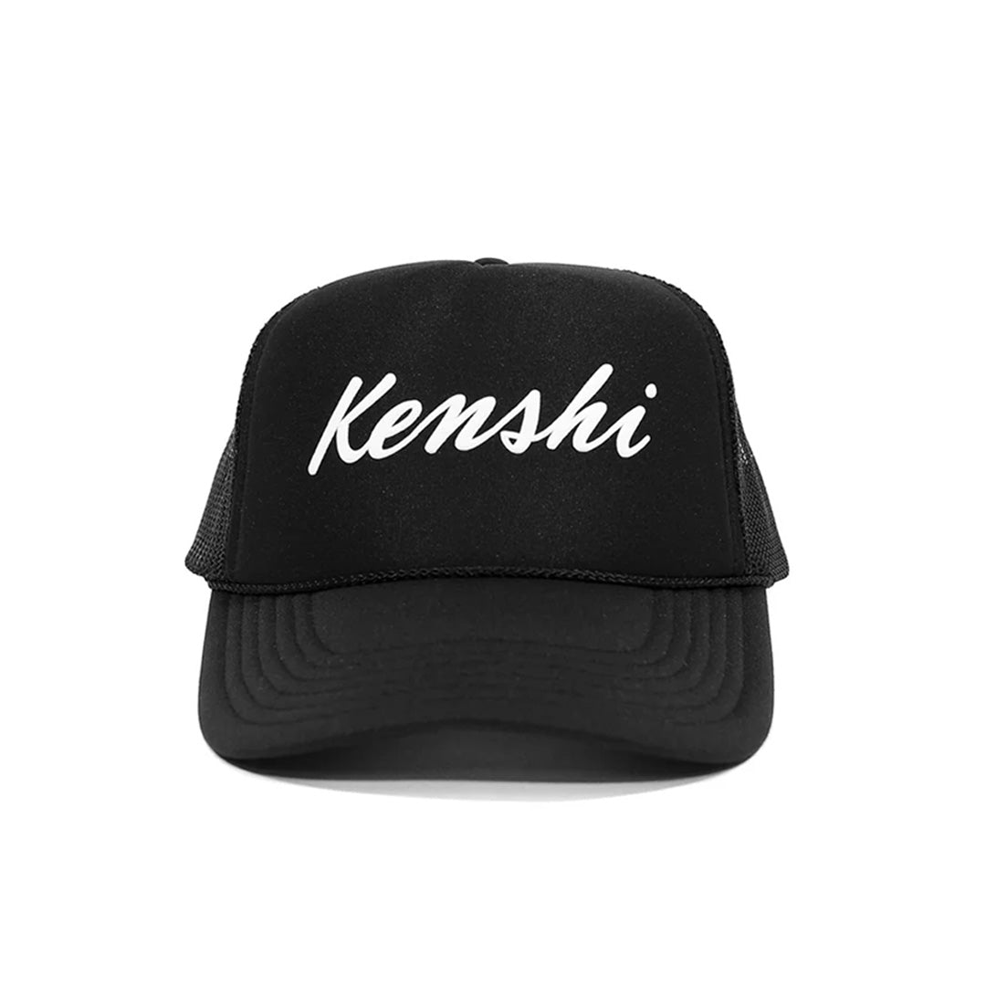 Kenshi Script Logo Trucker Hat Black