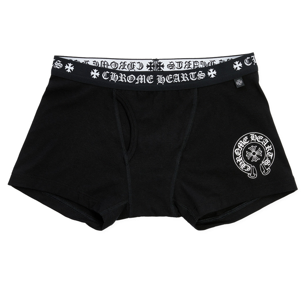 Chrome Hearts Boxer Brief (1 Pack) Black/White