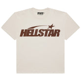 Hellstar Classic T-Shirt White/Brown