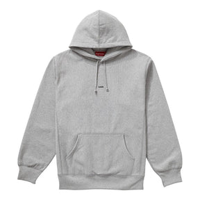 Supreme Micro Logo Hoodie Grey