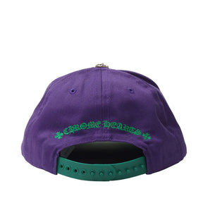 Chrome Hearts CH Baseball Cap Purple/Green