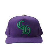 Chrome Hearts CH Baseball Cap Purple/Green