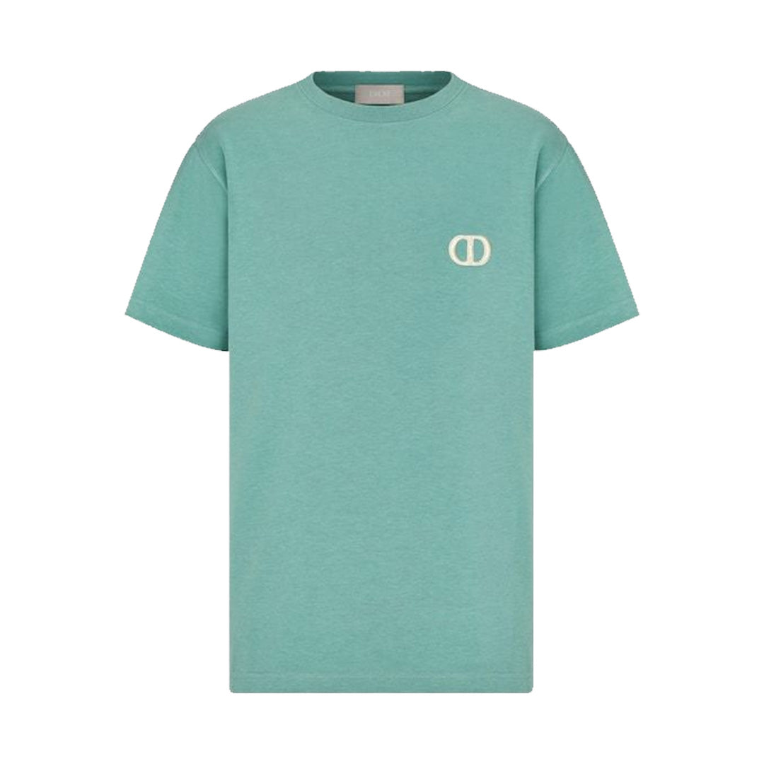 Dior CD Logo T-Shirt Light Green