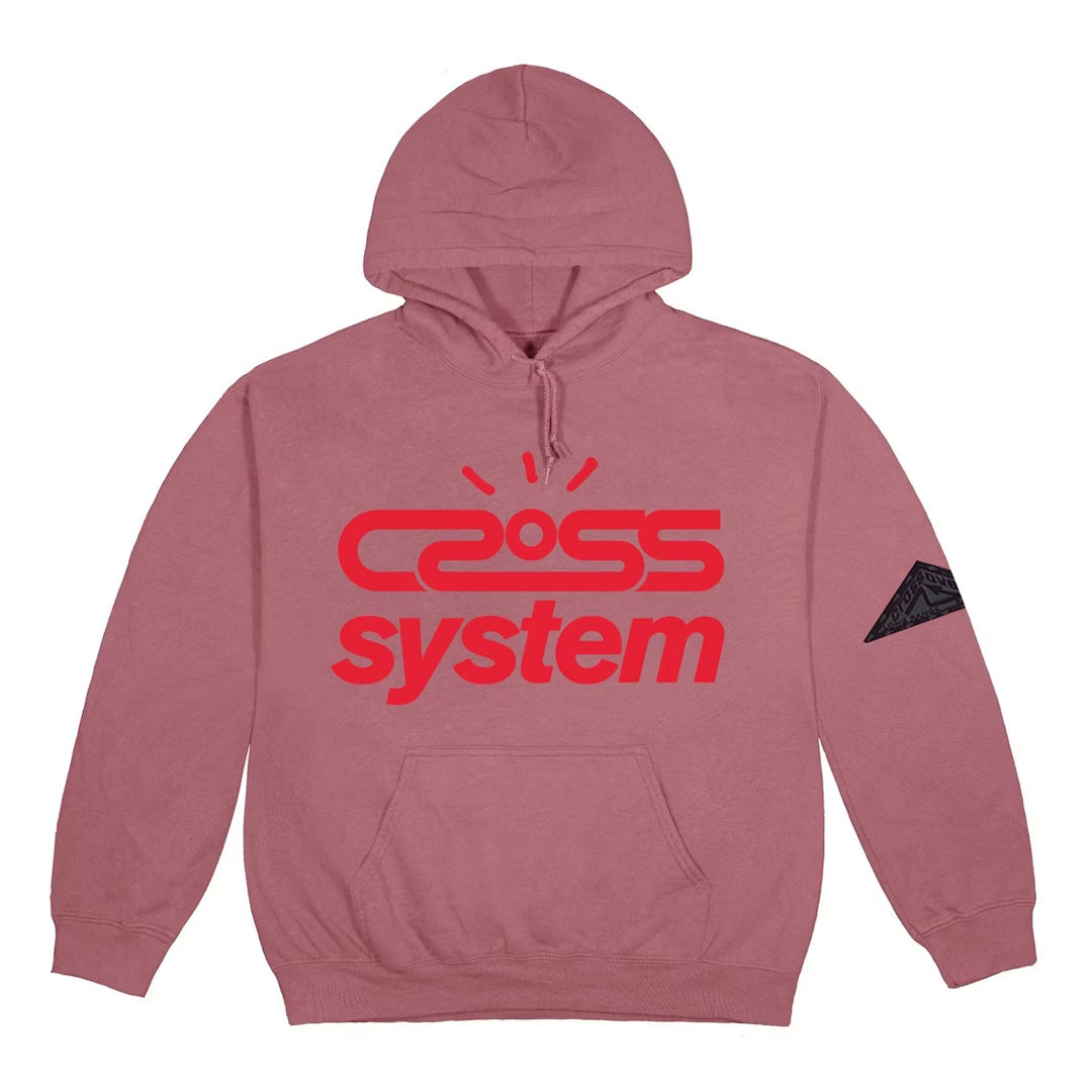 Travis Scott Cactus Jack Cross System Hoodie Washed Purple