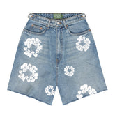 Denim Tears The Cotton Wreath Jean Short Light Wash