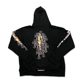 Chrome Hearts x Deadly Doll Zip Up Hoodie Black