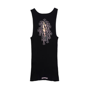 Chrome Hearts Deadly Doll Tank Top Black