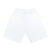 Denim Tears The Cotton Wreath Shorts Mono White