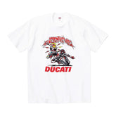 Supreme Ducati Bike Tee White