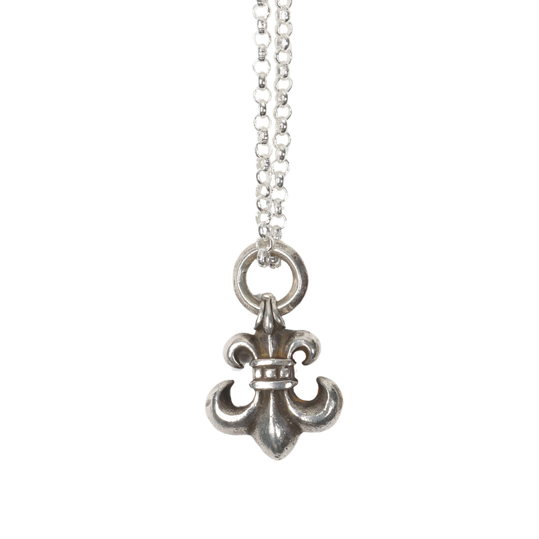 Chrome Hearts Fleur De Lis Pendant (With Chain)