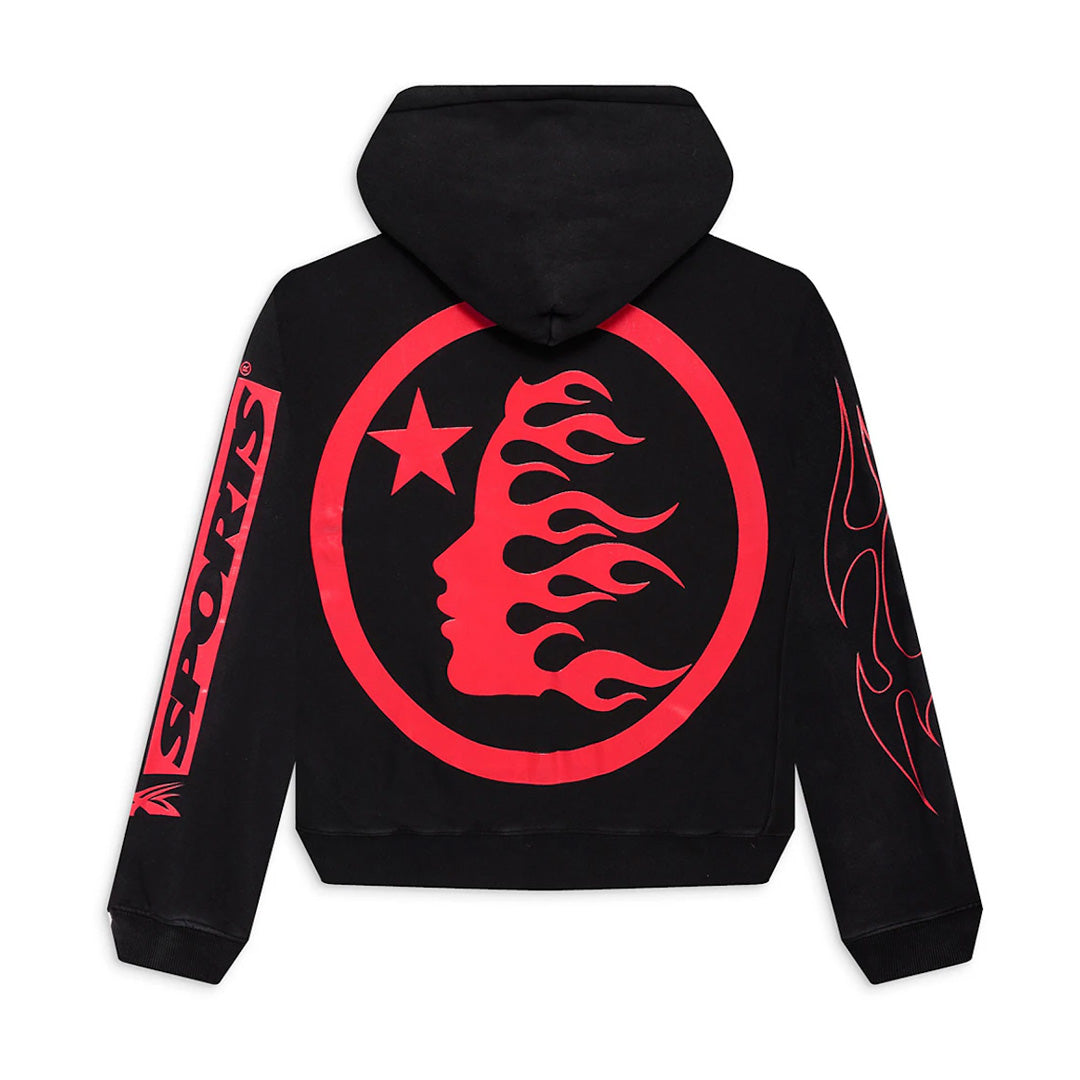 Hellstar Sports Future Flame Hoodie Black