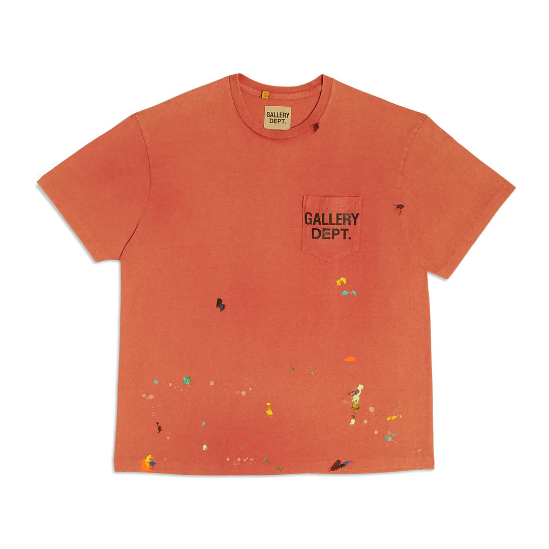 Gallery Dept. Vintage Logo Painted T-Shirt Red