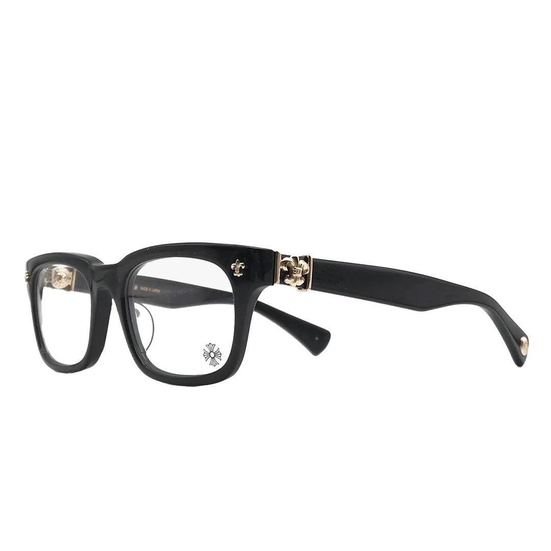 Chrome Hearts "Gittin Any?" Black/Gold Glasses