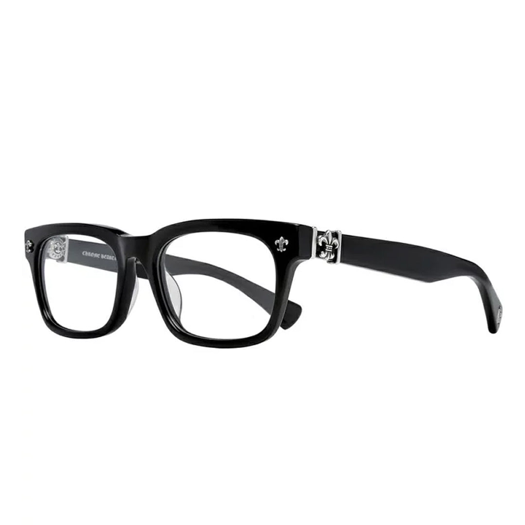 Chrome Hearts "Gittin Any?" Black/Silver Glasses