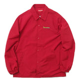 Supreme Gonz Logo Coaches Jacket Red