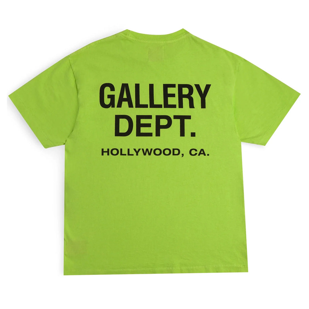 Gallery Dept. Souvenir T-Shirt Lime Green