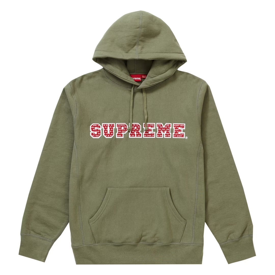 Supreme The Most Hooded Sweatshirt Light Olive