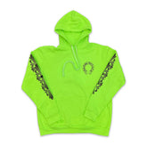 Chrome Hearts Horseshoe Miami Exclusive Hoodie Lime Green