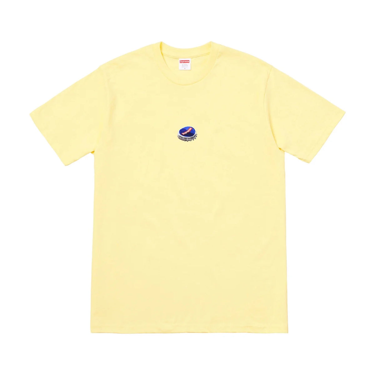 Supreme Bottle Cap T-Shirt Yellow