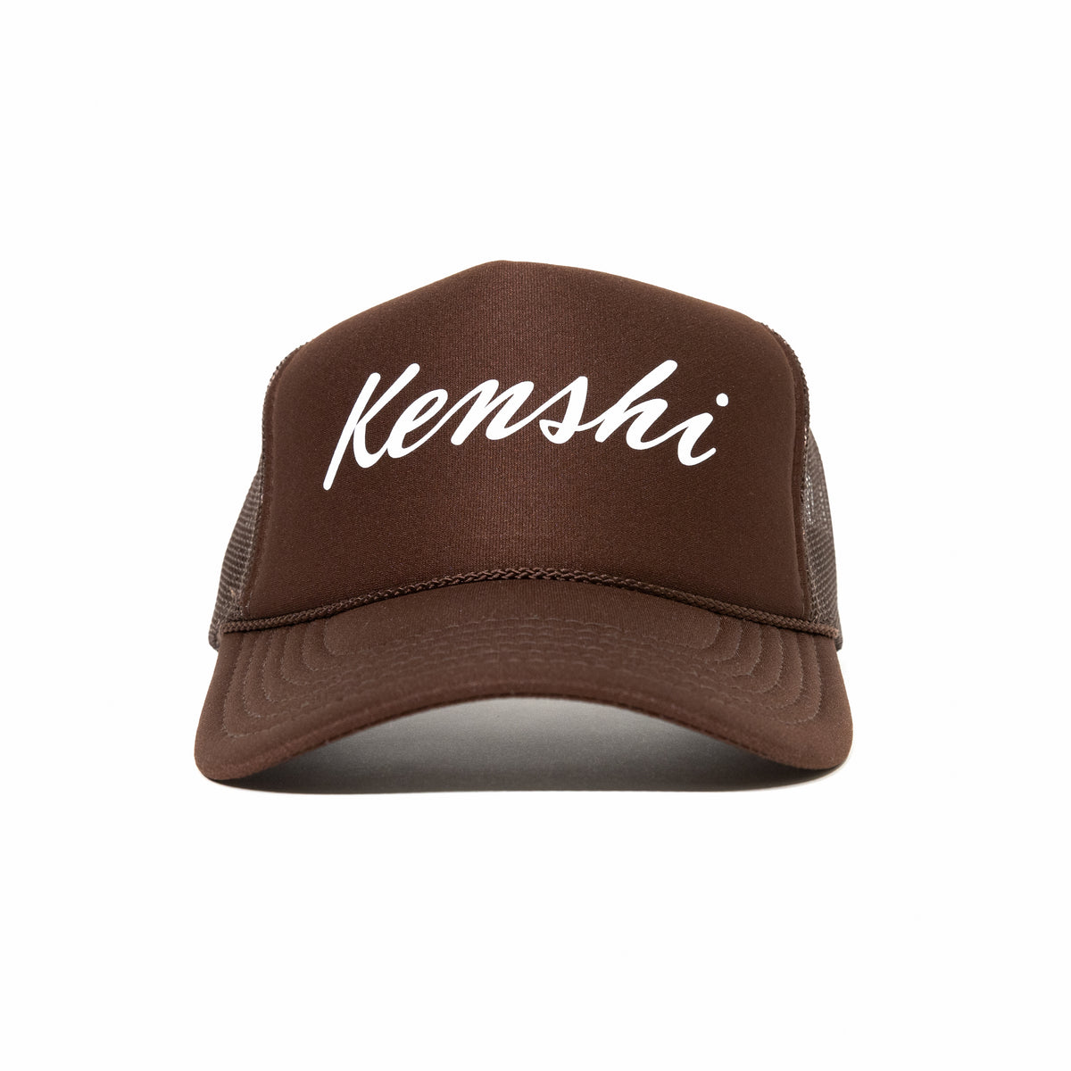 Kenshi Script Logo Trucker Hat Mocha