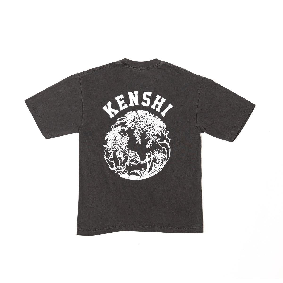 Kenshi Tiger Logo T-Shirt Vintage Black