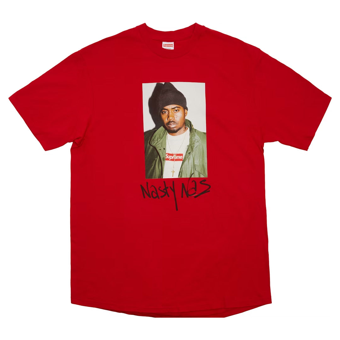 Supreme Nas T-Shirt Red