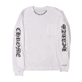 Chrome Hearts Neck Logo Long Sleeve T-Shirt White