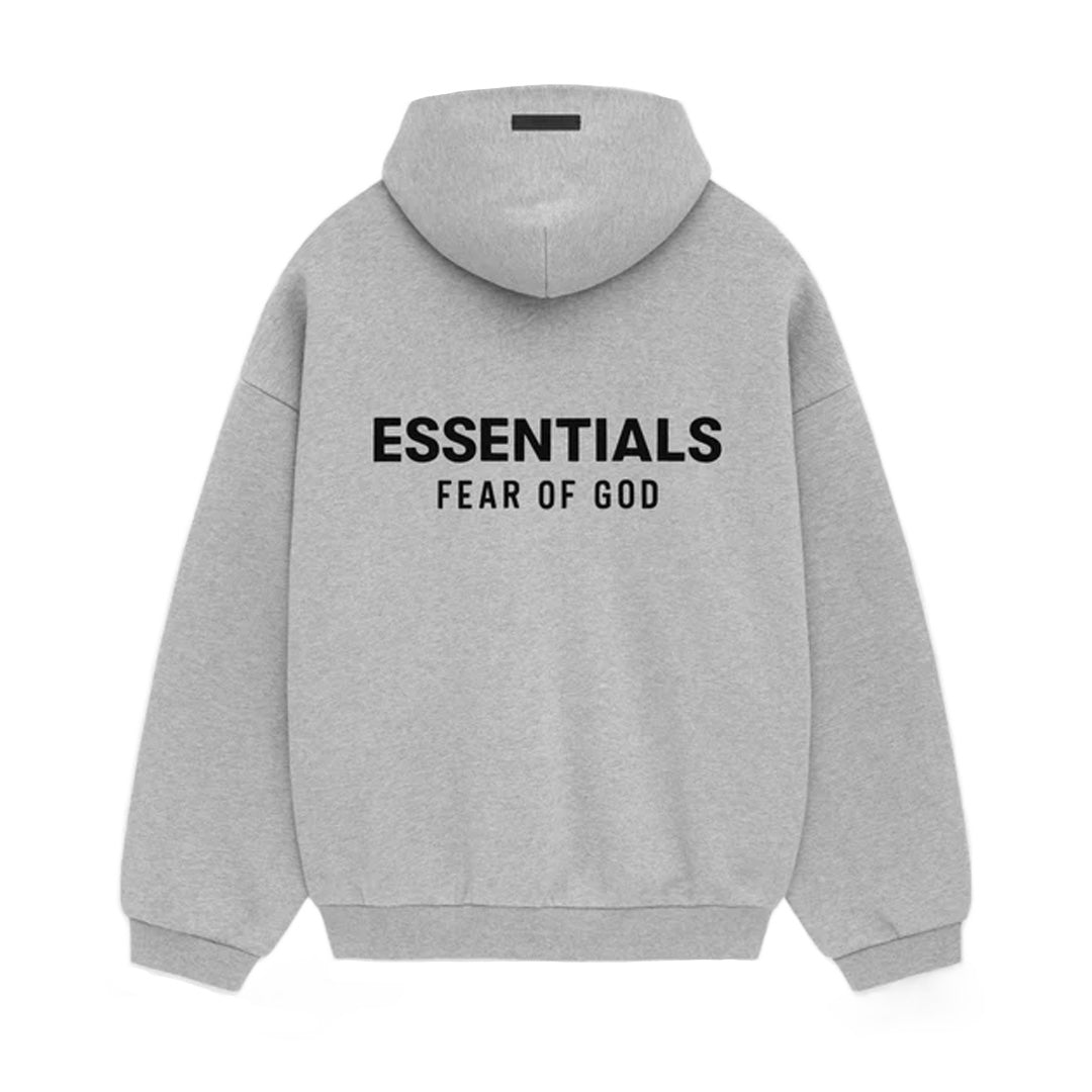 Fear of God Essentials Hoodie Light Heather Oatmeal (FW24)