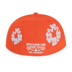 Denim Tears New Era Cotton Wreath 59/50 Cap Orange