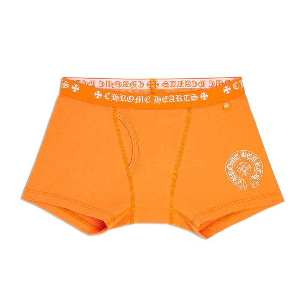 Chrome Hearts Boxer Brief (1 Pack) Orange/White (Copy)