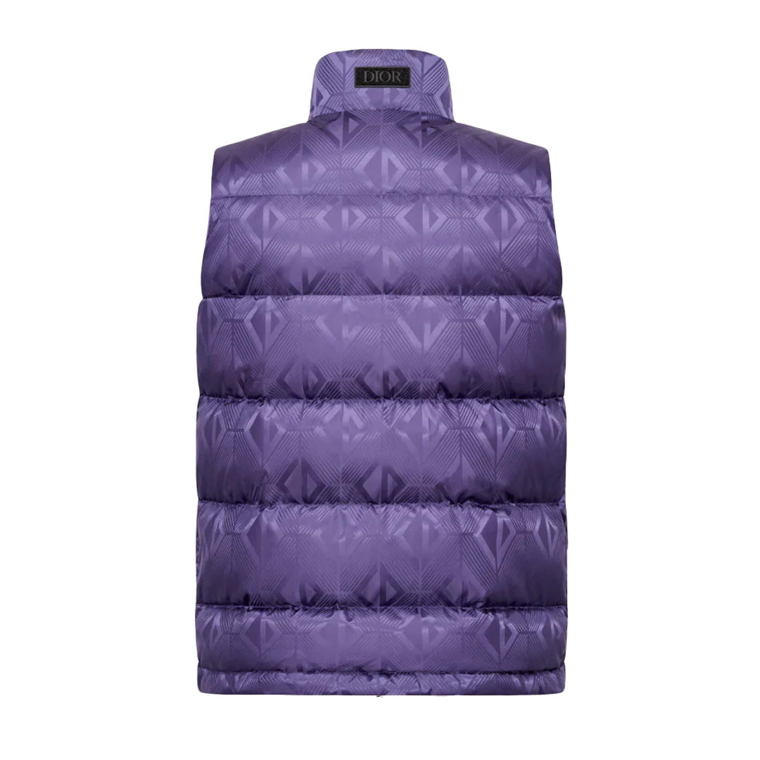 Dior CD Diamond Mirage Ski Capsule Down Vest Purple