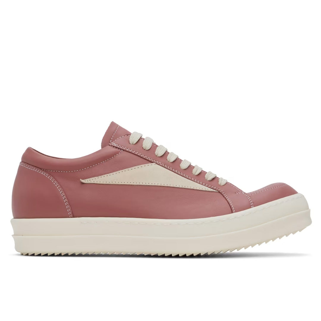 Rick Owens Pink Porterville Vintage Sneaks Sneakers