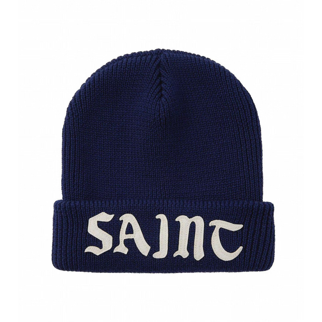 Saint Michael Beanie Navy