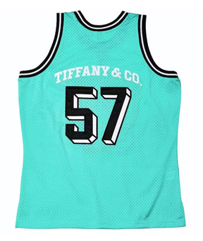 Tiffany & Co. x NBA x Mitchell & Ness Basketball Jersey Tiffany