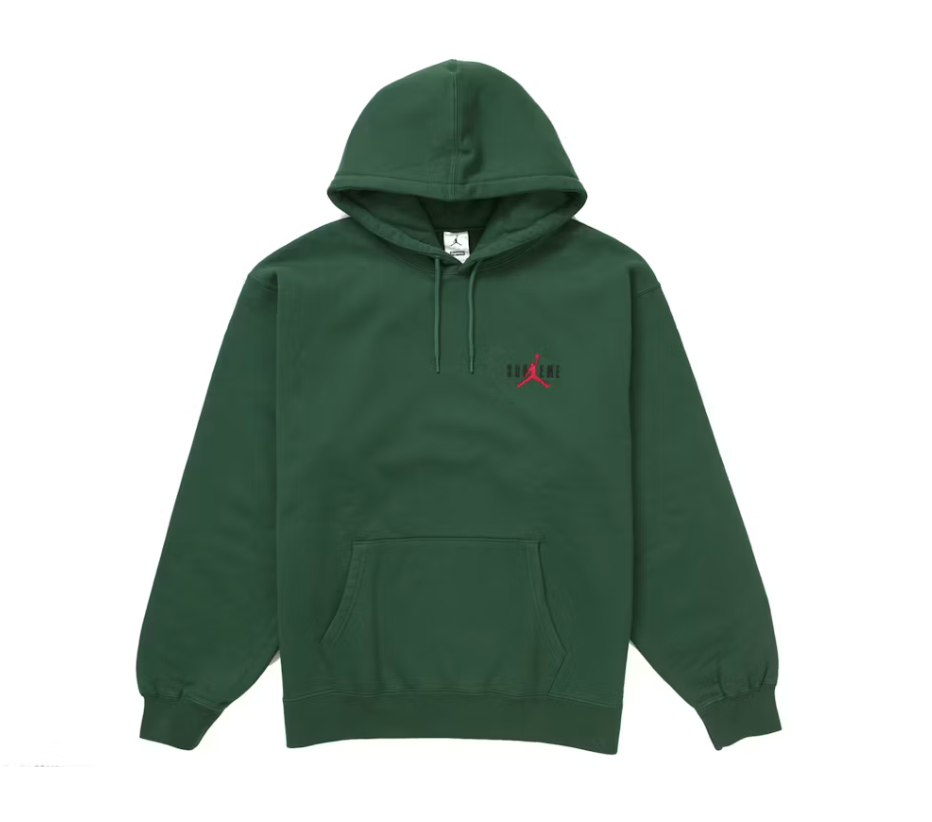 Supreme Jordan Hooded Sweatshirt (FW24) Green