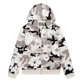 Denim Tears The Cotton Wreath Zip Up Hoodie Snow Camo